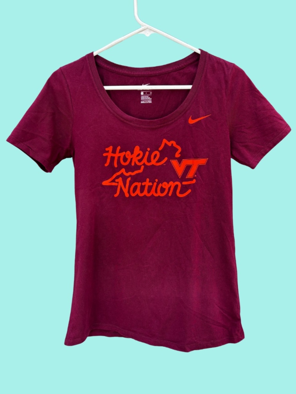 Nike Tee 〡 Size Small 〡 Virginia Tech Hokies tee